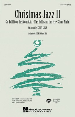 Christmas Jazz II (Collection) - SAB Kirby Shaw Hal Leonard Choral Score Octavo