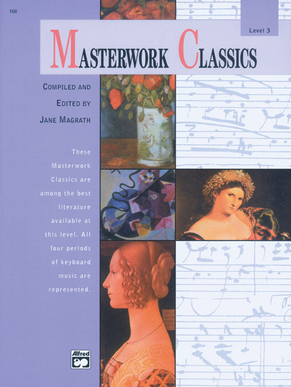 Masterwork Classics Level 3 Book/CD - Various Ed Magrath Jane Alfred 166