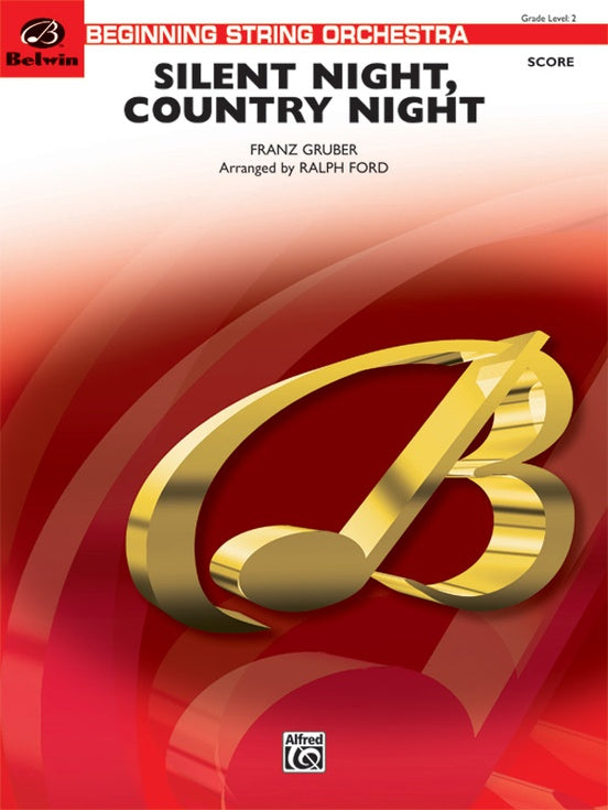 Silent Night, Country Night – String Orchestra Conductor Score & Parts (Digital Download)