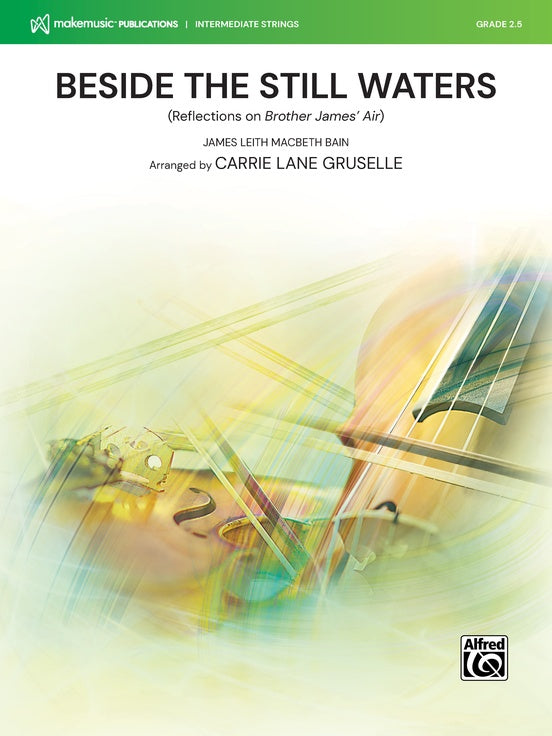 Beside the Still Waters - String Orchestra Conductor Score & Parts (Digital Download)