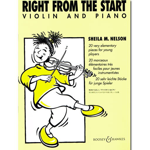 Right from the Start - Violin/Piano Accompaniment by Nelson Boosey & Hawkes M060039317