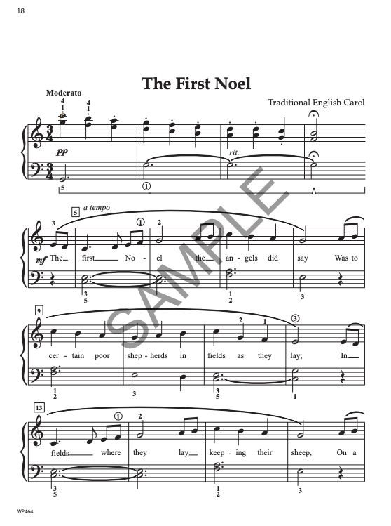 Bastien New Traditions: Christmas Classics Level 2 - Piano - Kjos