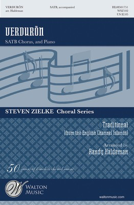 Verduríµn - SATB Randy Haldeman Walton Music Choral Score Octavo