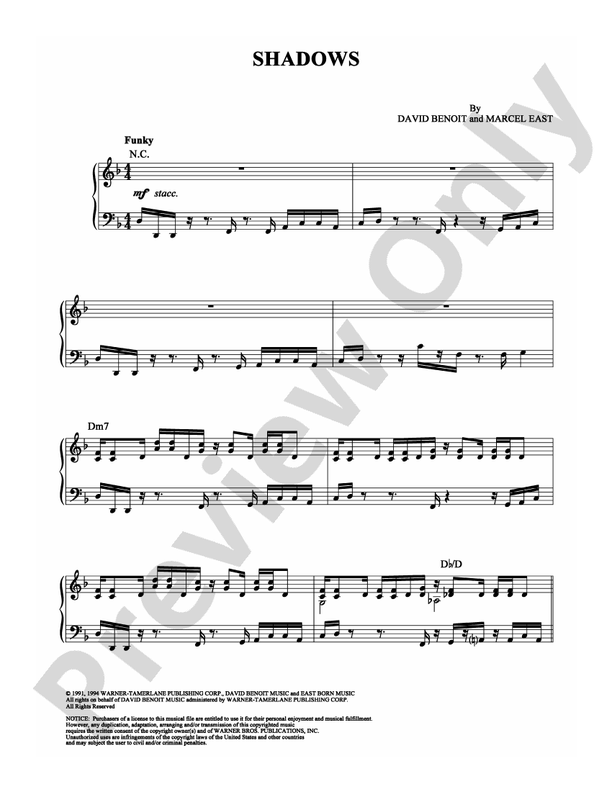 Shadows - Piano (Digital Download)