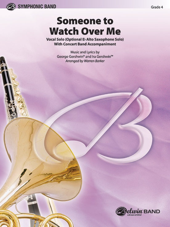 Someone to Watch Over Me - Concert Band Conductor Score & Parts (Digital Download)