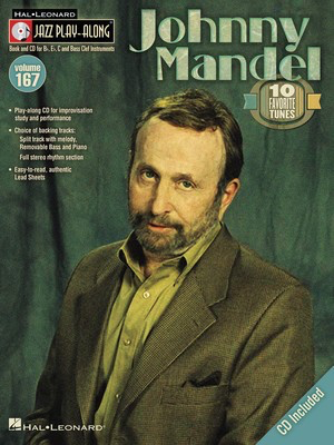 Johnny Mandel - Jazz Play-Along Volume 167 - Bb Instrument|Bass Clef Instrument|C Instrument|Eb Instrument Hal Leonard Lead Sheet /CD
