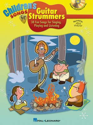 Children's Songs for Guitar Strummers - 38 Fun Songs for Singing, Playing and Listening - Various - Guitar Hal Leonard Melody Line, Lyrics & Chords /CD