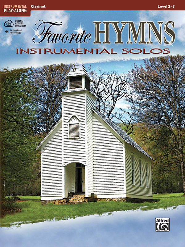 Favorite Hymns Instrumental Solos Clarinet Book/CD