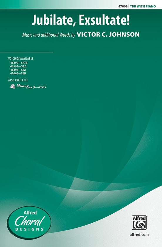 Jubilate, Exsultate! – TBB Choral Octavo (Digital Download)
