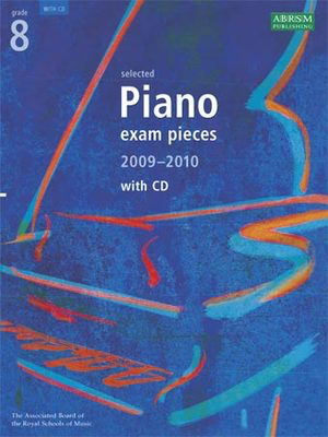 A B Pno Examination Pieces 2009-2010 Gr 8 Bk/Cd -