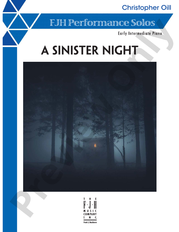 A Sinister Night - Piano (Digital Download)