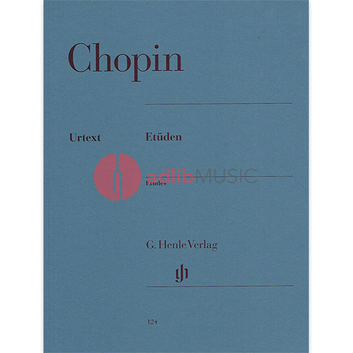 Chopin - Etudes Piano Solo Henle HN124