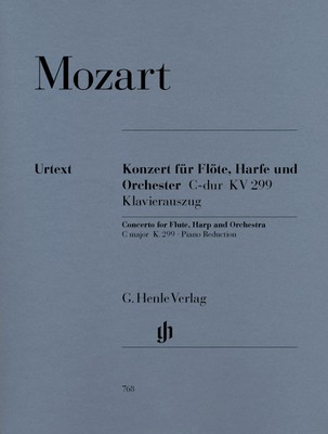 Concerto for Flute and Harp K 299 Flute/Pno