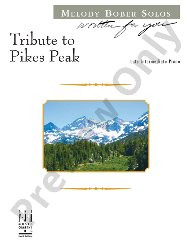 Tribute to Pikes Peak - Piano (Digital Download)