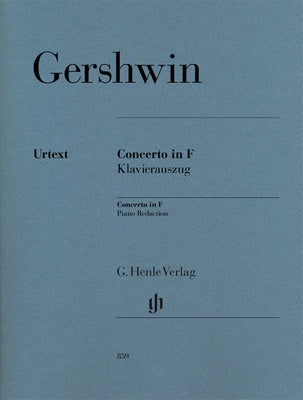 Gershwin Concerto In F - Piano Reduction