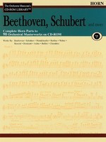 Beethoven, Schubert & More - Volume 1 - The Orchestra Musician's CD-ROM Library - Horn - Franz Schubert|Ludwig van Beethoven - French Horn Sheet Music Hal Leonard CD-ROM