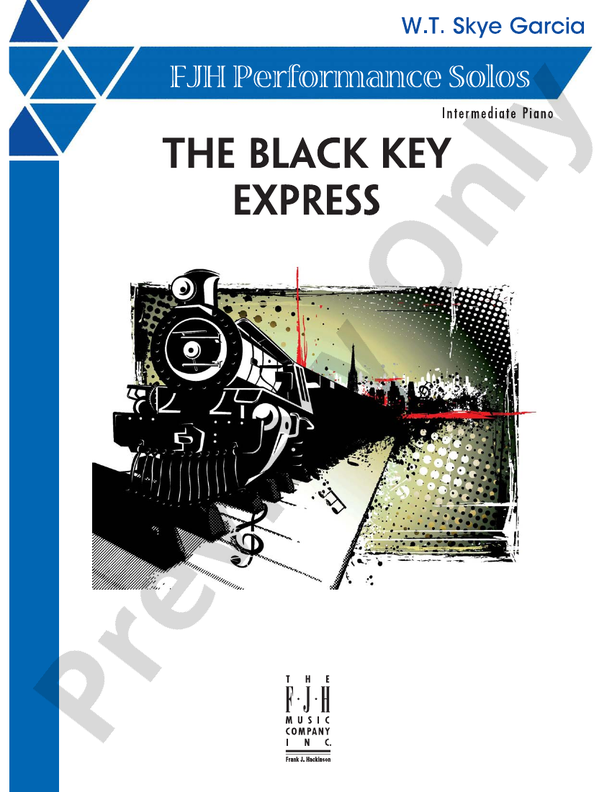 The Black Key Express - Piano (Digital Download)