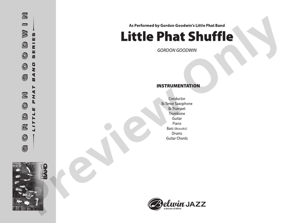 Little Phat Shuffle – Jazz Ensemble Conductor Score & Parts (Digital Download)