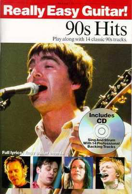 Really Easy Guitar 90S Hits Bk/Cd Gtr Tab -