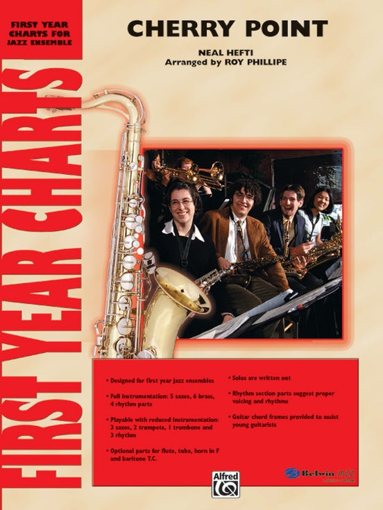 Cherry Point - Jazz Ensemble Conductor Score & Parts (Digital Download)
