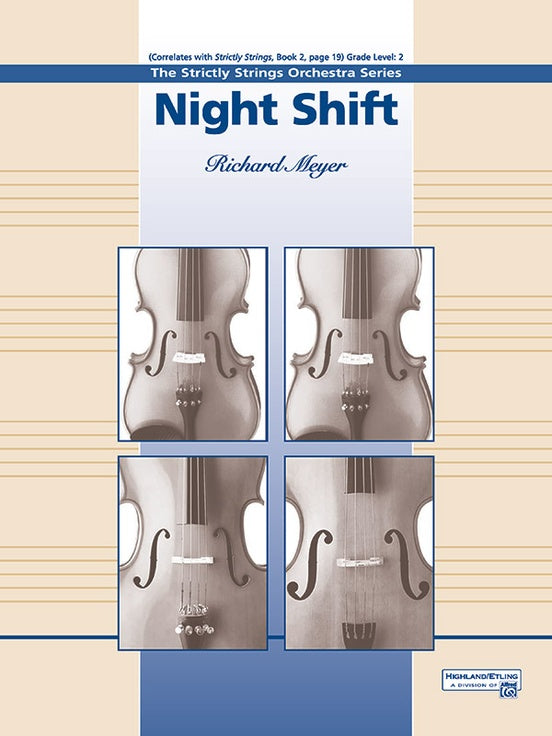 Night Shift – String Orchestra Conductor Score & Parts (Digital Download)