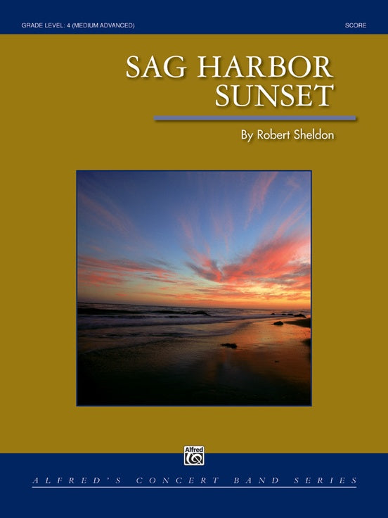 Sag Harbor Sunset - Concert Band Conductor Score & Parts (Digital Download)