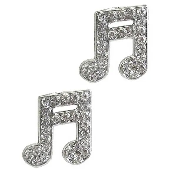 Stud Crystal Earrings Semiquavers