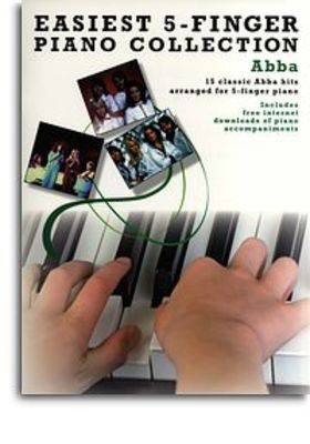 Easiest 5 Finger Piano Collection Abba -