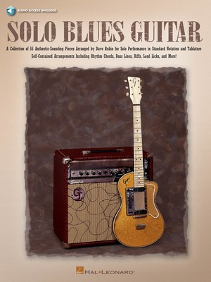 Solo Blues Guitar - Guitar Dave Rubin Hal Leonard Guitar TAB /CD