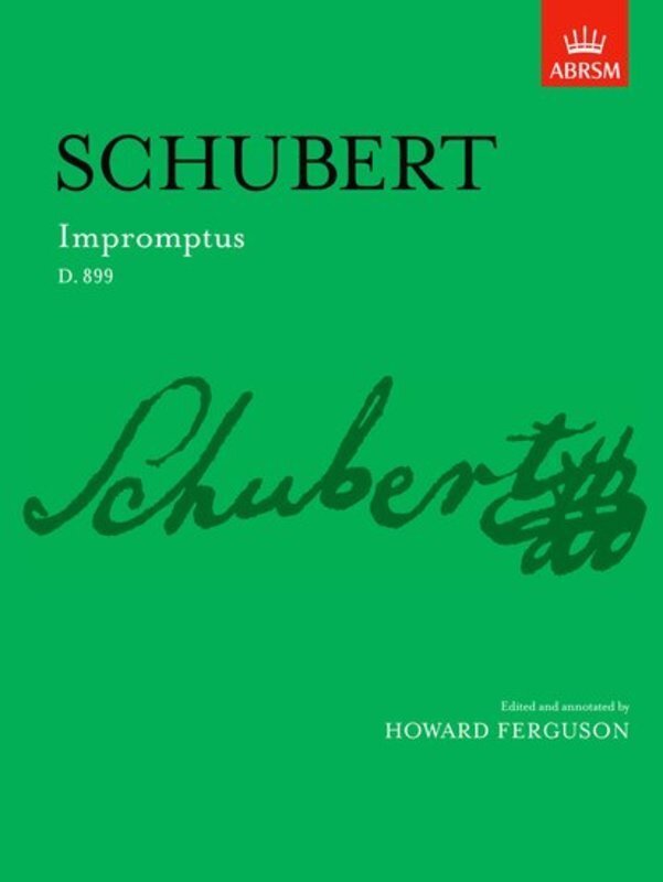 Schubert Impromptus Op 90 D 899 Piano
