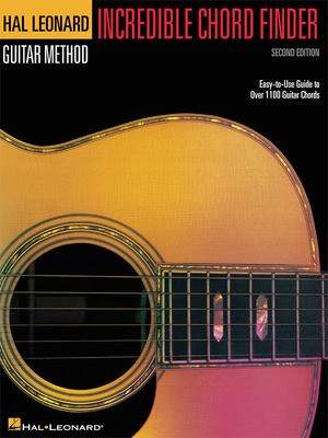 Incredible Chord Finder - 9 inch. x 12 inch. Edition - Hal Leonard Guitar Method Supplement - Guitar Various Authors Hal Leonard