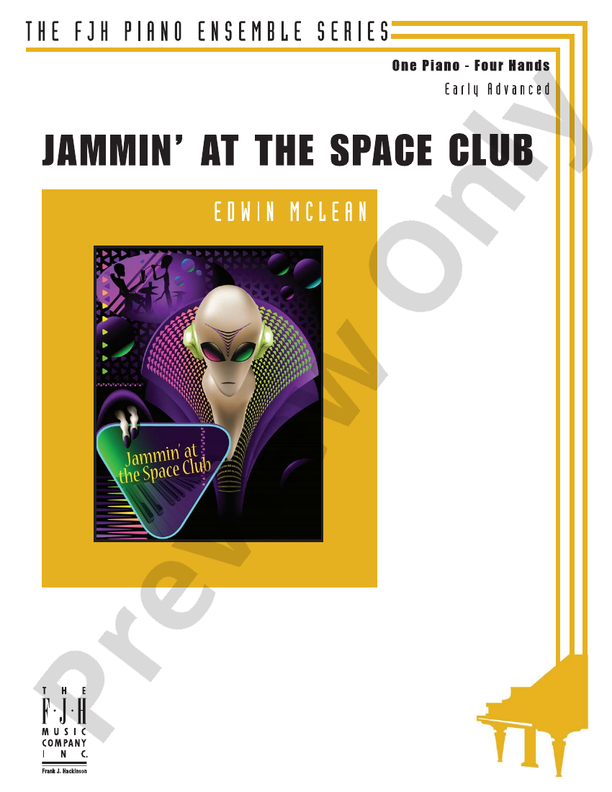 Jammin' at the Space Club - Piano (Digital Download)