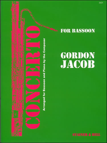 Concerto - Bassoon/Piano - Jacob - Stainer & Bell SB2625