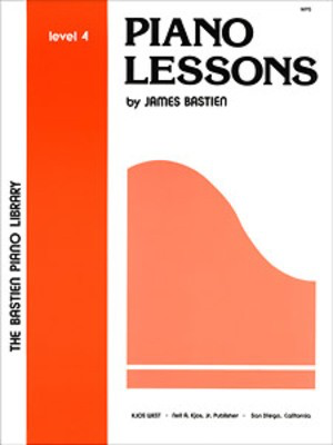 Piano Lessons Level 4 Old Series - KJOS