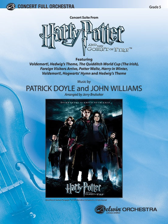 Harry Potter and the Goblet of Fire,™ Concert Suite from – Full Orchestra Conductor Score & Parts (Digital Download)