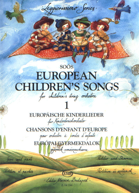 European Children's Songs Volume 1 - Children's String Orchestra EMB Z14336