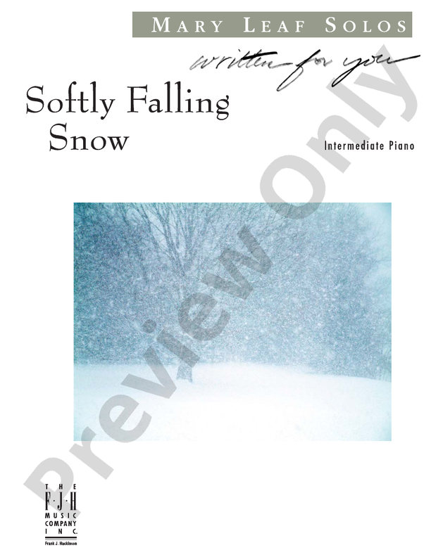 Softly Falling Snow - Piano (Digital Download)
