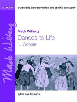 Wonder - Mack Wilberg - SATB Oxford University Press Choral Score Octavo