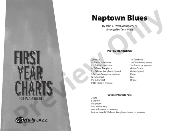 Naptown Blues – Jazz Ensemble Conductor Score & Parts (Digital Download)