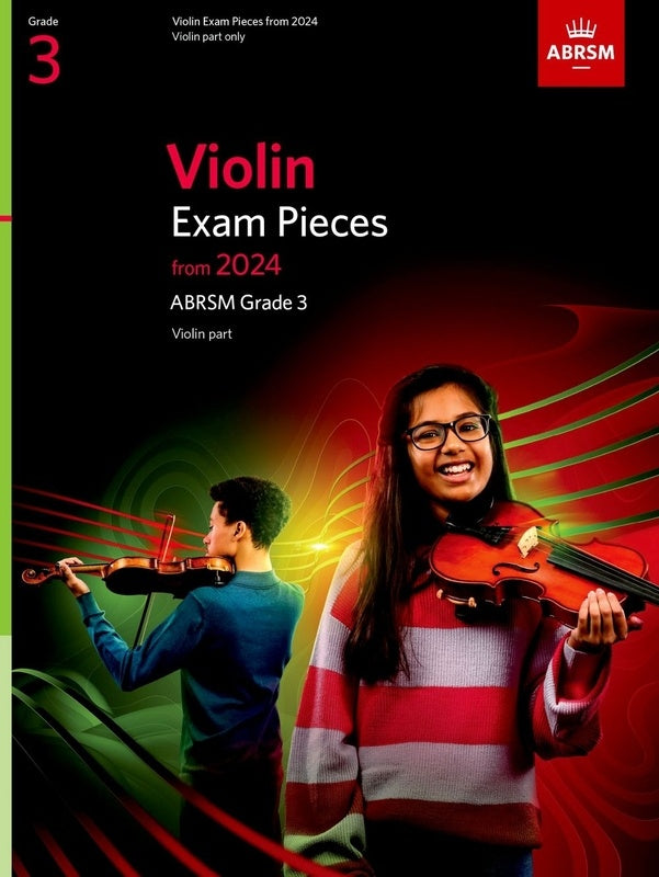 ABRSM Violin from 2024 Grade 3 Part Only - ABRSM ABRSM 9781786015457