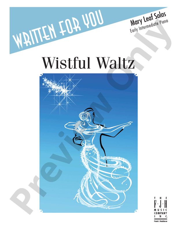 Wistful Waltz - Piano (Digital Download)