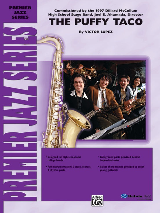 Puffy Taco - Jazz Ensemble Conductor Score & Parts (Digital Download)