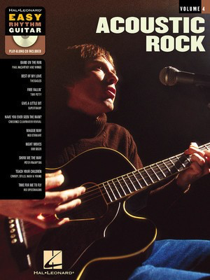 Acoustic Rock - Easy Rhythm Guitar Series Volume 4 - Guitar Hal Leonard Guitar TAB /CD
