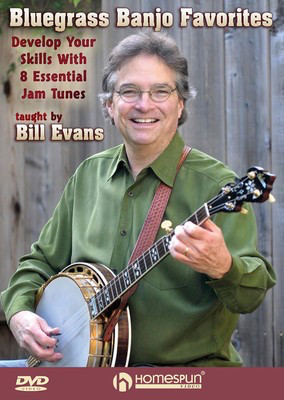Bluegrass Banjo Favorites - Develop Your Skills With 8 Essential Jam Tunes - Banjo Homespun Banjo TAB DVD