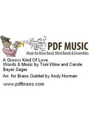 A Groovy Kind Of Love - Brass Quintet (Digital Download)