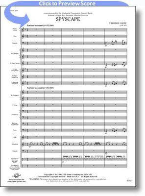 Spyscape - Timothy Loest - FJH Music Company Score/Parts