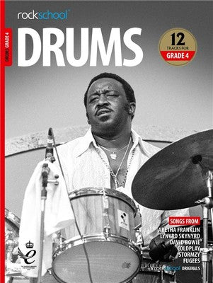 Rockschool Drums Grade 4 2018-2024 - Book/OLA Rock School Limited