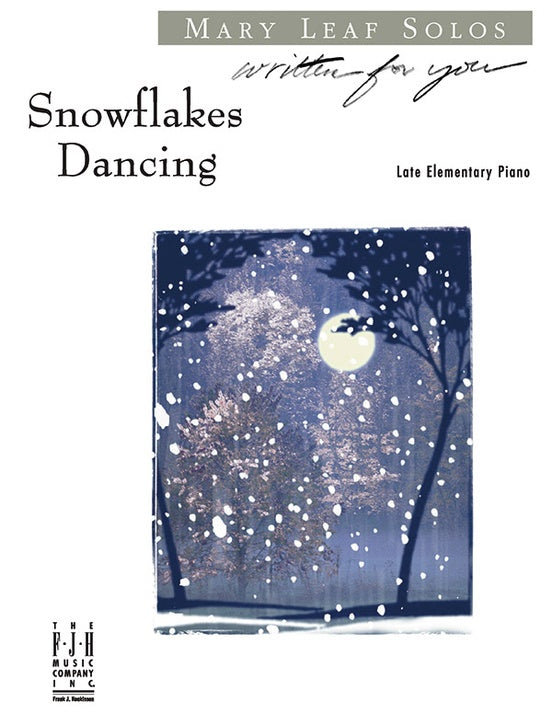 Snowflakes Dancing - Piano (Digital Download)