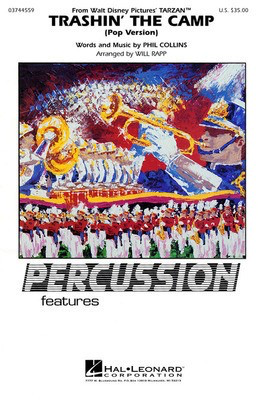 Trashin' the Camp (Percussion Feature) - Phil Collins - Will Rapp Hal Leonard Score/Parts