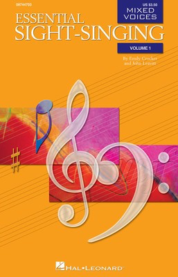 Essential Sight-Singing Vol. 1 Mixed Voices - Mixed Voices Accompaniment CD Volume 1 - Emily Crocker|John Leavitt Hal Leonard Accompaniment CD CD